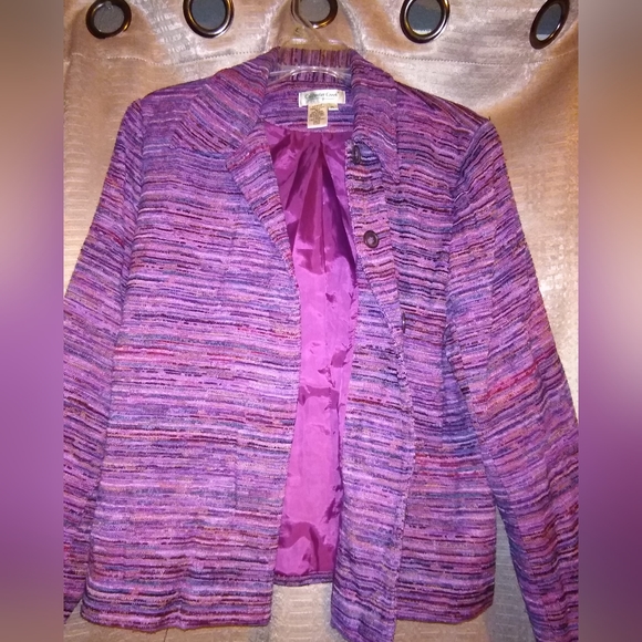 Beautiful Fall Blazer From Coldwater Creek - Picture 1 of 4